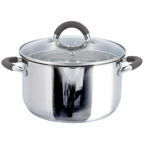 GT-1102-20 КАСТРУЛЯ GUSTO(з силік.ручками), 20 см, 3,6 л