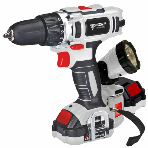 Forte CDL 1217-2 LB2 Аккумуляторная дрель-шуруповерт в кейсе купить по оптовой цене с доставкой в магазине Ellada.com.ua
