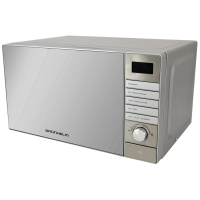 МИКРОВОЛНОВАЯ ПЕЧЬ - 20MX921-S (нерж) 20л, 700 Вт, элетк. (GRUNHELM)