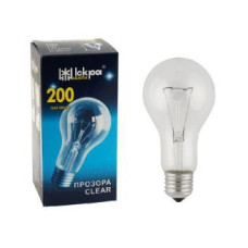 ЛАМПА НАКАЛИВАНИЯ - В66 (200Вт), инд.уп. (ИСКРА)