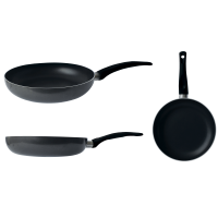 GT-2100-24/3 СКОВОРІДКА GUSTO, покриття XYLAN(чор), 24 см GT-2100-24/3 СКОВОРІДКА GUSTO, покриття XYLAN(чор), 24 см