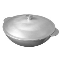 СКОВОРІДКА - СК-300Ч (сотейник), рівне дно, 300x138 (ПРОЛІС)