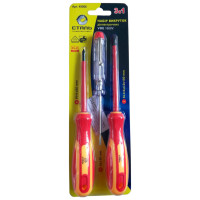 (49066) Набір викруток діелектричних, 1000V, VDE, 3 шт.Сталь (49066) Набір викруток діелектричних, 1000V, VDE, 3 шт.Сталь