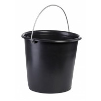 ВЕДРО (ПЛАСТМАССОВОЕ ЧЕРНОЕ) - 10л. (ЛЕМИРА)