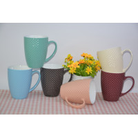 VT-C-42500 Чашка Кольорове плетіння, Vittora 500мл VT-C-42500 Чашка Кольорове плетіння, Vittora 500мл