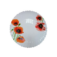 Маки, Хвиля, Тарілка обідня, VT-1220M, Vittora, 220 мм