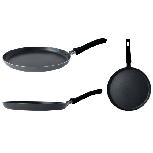 GT-2200-24/3 СКОВОРІДКА ДЛЯ МЛИНЦІВ GUSTO(чор), 24 см купить по оптовой цене с доставкой в магазине Ellada.com.ua