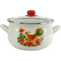 Жар-птиця GT-T-122-FB Каструля TM GUSTO 22 см, 5,1 л