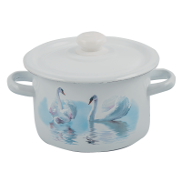 GT-U-2609-S Каструля TM GUSTO Лебедина вірність 26 см, 9 л