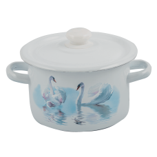 GT-U-2609-S Каструля TM GUSTO Лебедина вірність 26 см, 9 л