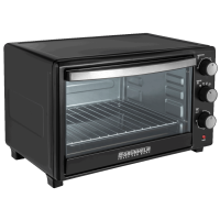 ПЕЧЬ ЭЛЕКТРИЧЕСКАЯ - GN45AC (черный) 45л, 2200 Вт (GRUNHELM)