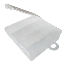 (90058) Органайзер пласт. 3 окремі секції 120х115х35мм проз. Світязь