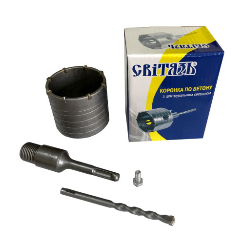 Коронка по бетону SDS-plus 68мм Свитязь купить по оптовой цене с доставкой в магазине Ellada.com.ua