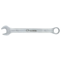 (48019)Ключ комбинированный, CR-V Satine 16 мм, 36шт/ящ (СТАЛЬ)
