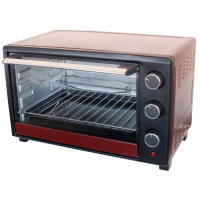 ПЕЧЬ ЭЛЕКТРИЧЕСКАЯ - GN45ARC (бордовый) 45л, 2200 Вт (GRUNHELM)