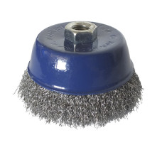 Щітка торцева з гофрованої проволоки 75 мм,М14 (СВІТЯЗЬ)