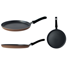 GT-2200-24/2 СКОВОРІДКА ДЛЯ МЛИНЦІВ GUSTO(беж), 24 см