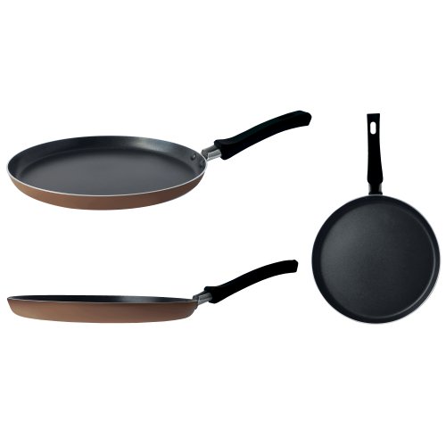 GT-2200-24/2 СКОВОРІДКА ДЛЯ МЛИНЦІВ GUSTO(беж), 24 см купить по оптовой цене с доставкой в магазине Ellada.com.ua