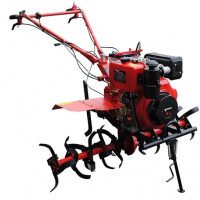 КУЛЬТИВАТОР КРАСНЫЙ (ВОЗДУХ) - 1350Е (колеса 12", 9лс) (FORTE)