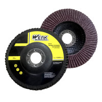 Круг лепестковый коничный - 125х22,2 P36, Т29 (WERK) Круг лепестковый коничный - 125х22,2 P36, Т29 (WERK)