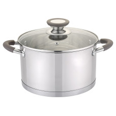 GT-1103-20 КАСТРУЛЯ LEVEL GUSTO(з силік.ручками), 20 см, 3,6 л