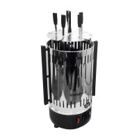 Электрическая шашлычница GSE10 (метал) 1000Вт, 5 шампуров (GRUNHELM) Электрическая шашлычница GSE10 (метал) 1000Вт, 5 шампуров (GRUNHELM)