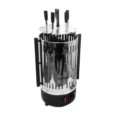 Электрическая шашлычница GSE10 (метал) 1000Вт, 5 шампуров (GRUNHELM)