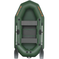 Лодка Kolibri К-250Т_sk серии Profi, гребная, слань-коврик