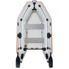 Лодка Kolibri КМ-245_sk серии Стандарт, моторная, слань-коврик