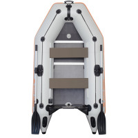 Лодка Kolibri КМ-260D_skn серии Profi, моторная, слань-книга