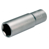 Haisser Головка торцевая длинная шестигранная 1/2" сатин 12 х 77мм