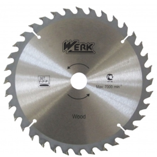 Диск пильный по дереву - 200х32 36 зуб. (WERK)
