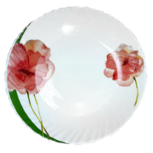 Тарелка обеденная Vittora VT-1220R Роза 220 мм купить по оптовой цене с доставкой в магазине Ellada.com.ua