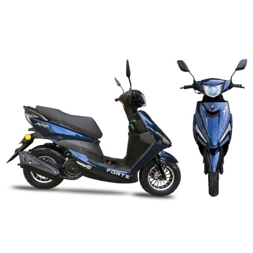 Скутер FORTE NEW JOG 80CC синий купить по оптовой цене с доставкой в магазине Ellada.com.ua