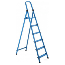 Works 406 Стремянка металлическая 6 ступеней