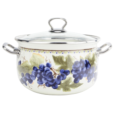 Gusto GT-T-222-G Кастрюля Виноградная ветка Premium 22 см 5.1 л