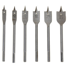 WERK Набор перьевых свёрл по дереву 6 шт