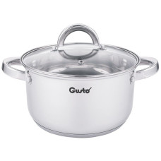 Кастрюля GT-1106-24 SOLO PLUS Gusto 24 см, 5,5 л