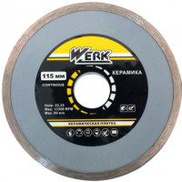 Алмазный диск Werk Ceramics 1A1R WE110120 (115х5x22.225 мм) Алмазный диск Werk Ceramics 1A1R WE110120 (115х5x22.225 мм)