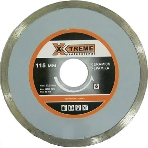 Диск алмазный по плитке - 115x5x22.225мм (X-TREME)