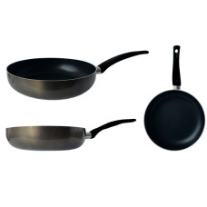 Сковорода с крышкой GUSTO GT-2100-28/4 покрытие XYLAN 280х56 мм