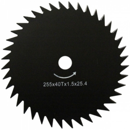 НОЖ ДЛЯ МОТОКОС - 255x25.4x1.6ммx40Т (WERK)