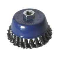 Щетка торцевая из плетеной проволоки Свитязь М14 7173605 65 мм