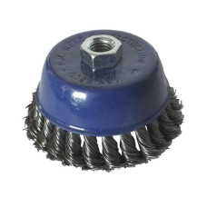 Щетка торцевая из плетеной проволоки Свитязь М14 7173605 65 мм