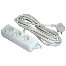 Удлинитель кассетный G3W3M 3 розетки Grunhelm 3 м