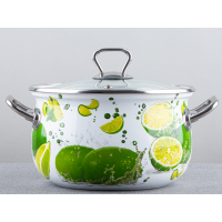 Gusto GT-T-218-LI Кастрюля Яркие лаймы Premium 18 см 3.1 л
