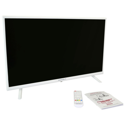 Телевизор GT9HD32W белая рамка Grunhelm купить по оптовой цене с доставкой в магазине Ellada.com.ua