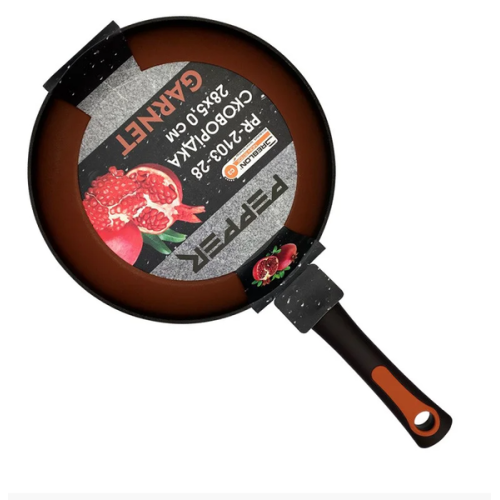 Сковорода PEPPER PR-2103-24 покрытие GREBLON C3 240x45 мм купить по оптовой цене с доставкой в магазине Ellada.com.ua