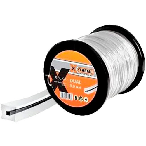 Леска для мотокос крученый квадрат X-Treme 2.7мм x 441м купить по оптовой цене с доставкой в магазине Ellada.com.ua