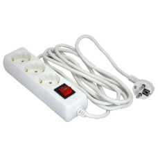 Удлинитель кассетный GS3W3M 3 розетки Grunhelm 3 м